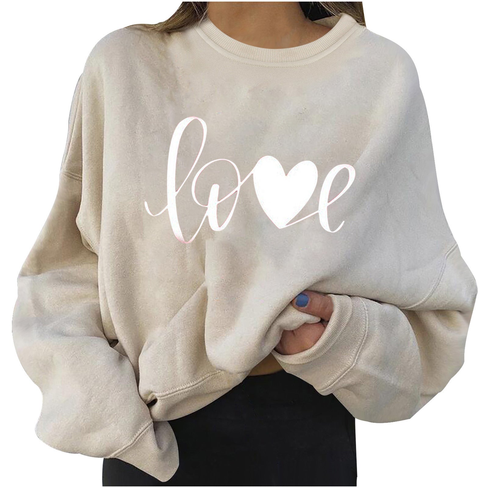 Women's Cozy Oversized Sweater Casual Knit Soft Fabric 6