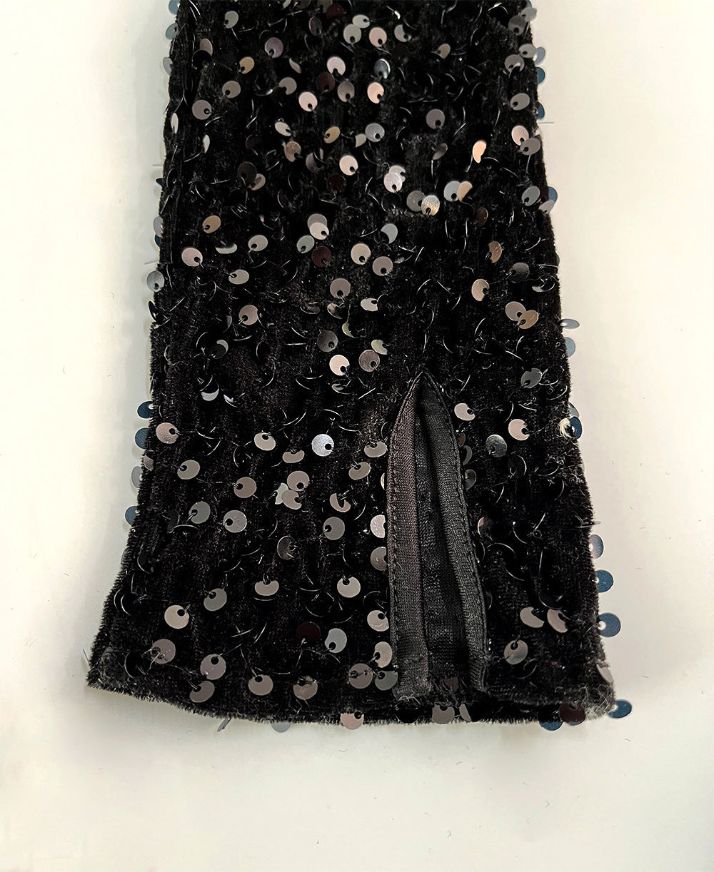 Women's Elegant Sequin Jumpsuit Skirt Stylish Comfort 3