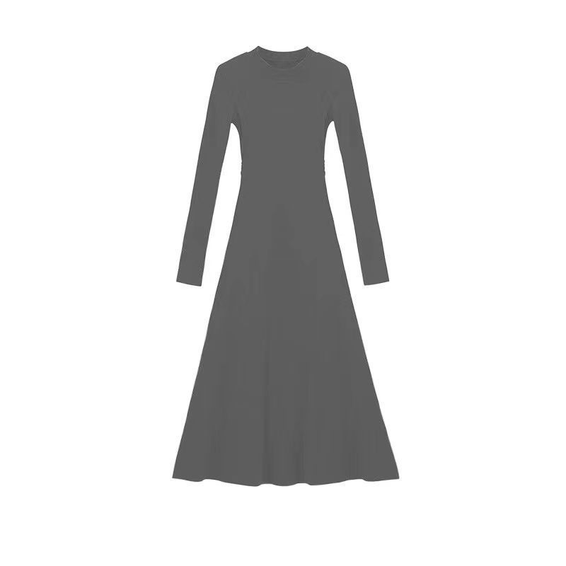 Women's Elegant A-Line Dress Slimming Polyester Long Sleeve 6