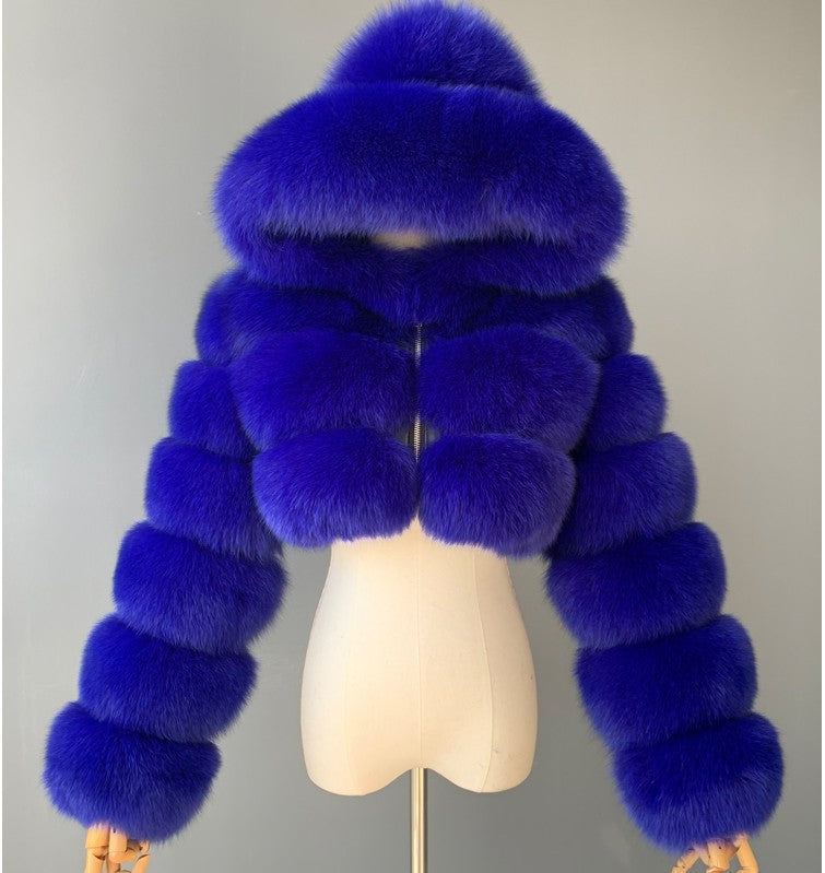 Women's Faux Fur Coat Stylish Winter Outerwear 9