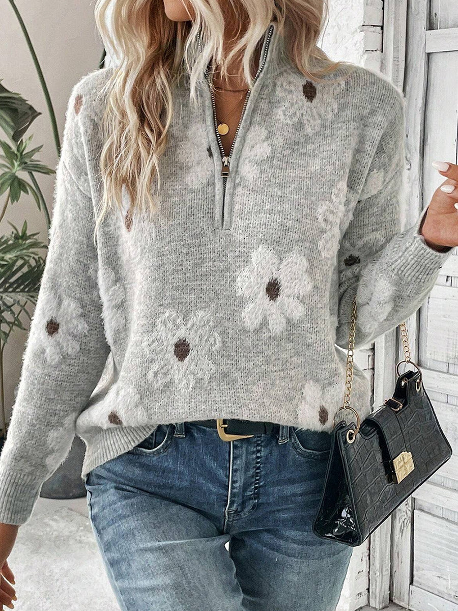 Women's Off-Shoulder Fashion Sweater Chic Comfort Cotton 5