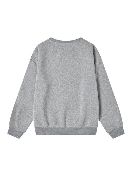 Women's Casual Pullover Sweater with American Football Print Cotton 2