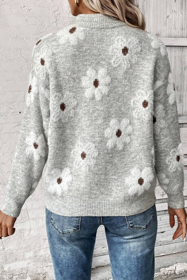 Women's Off-Shoulder Fashion Sweater Chic Comfort Cotton 3