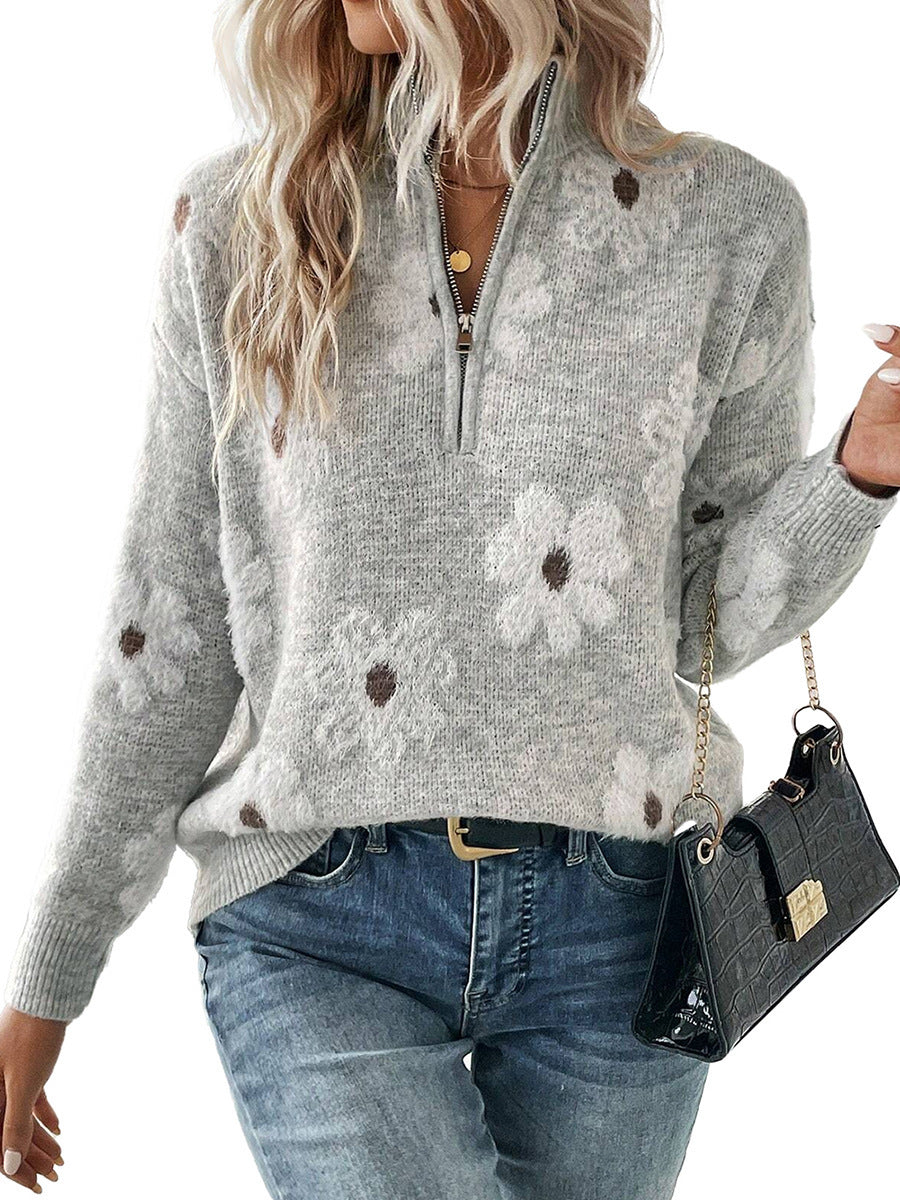 Women's Off-Shoulder Fashion Sweater Chic Comfort Cotton 2