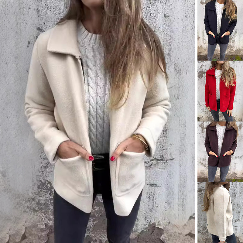 Women's Long Cardigan Sweater Wool Blend for Cozy Elegance 1