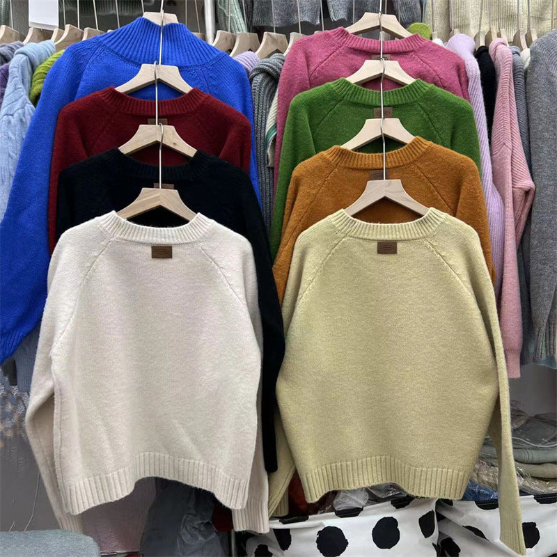 Women's Korean Style Knitted Top Elegant and Comfortable 10