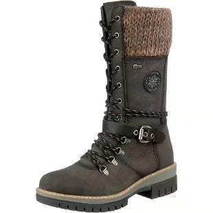 Women's Elegant High Heel Winter Boots for Plus Sizes 2