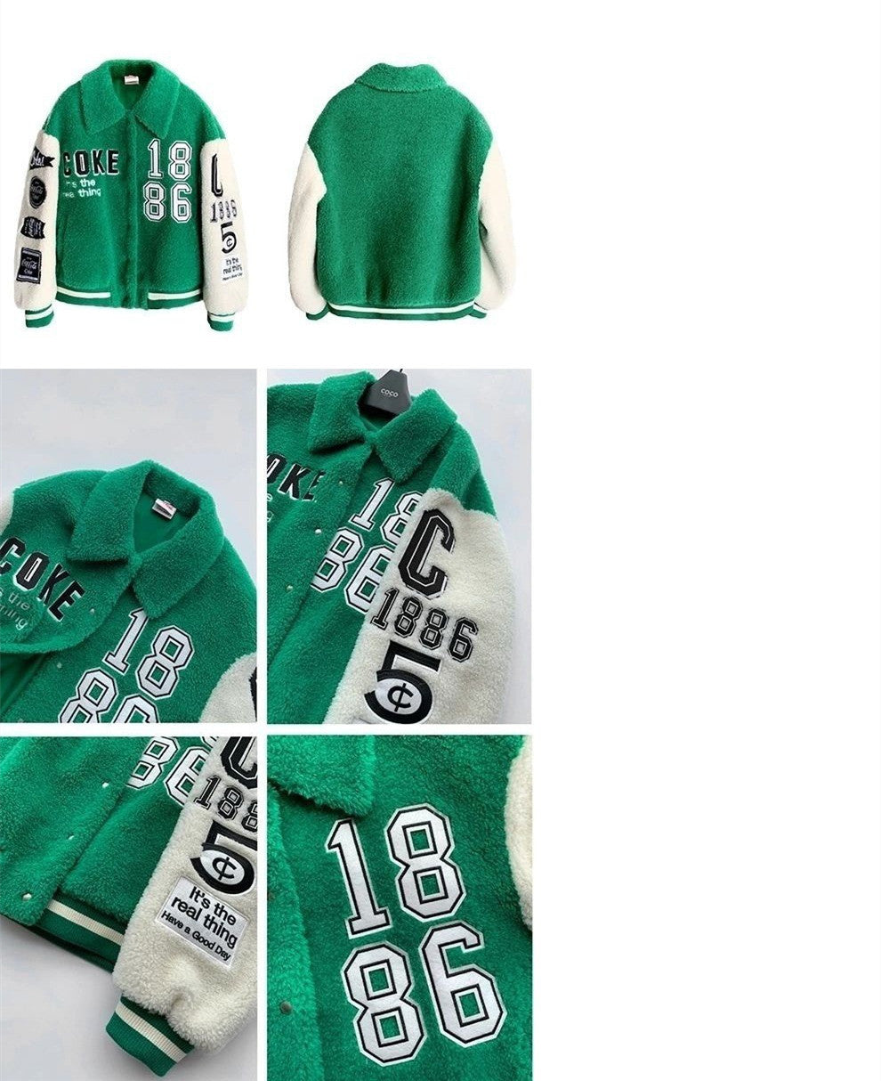 Women's Casual Loose Fluffy Jacket Polyester for Everyday Wear 3