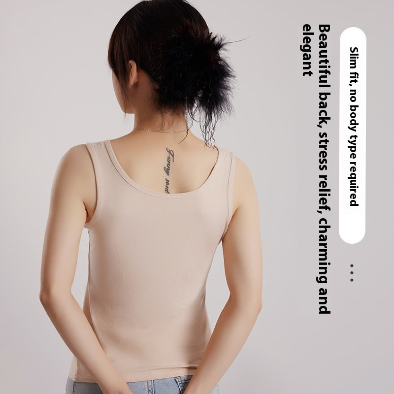 Women's Casual Sleeveless Modal Vest Comfortable Lightweight 2