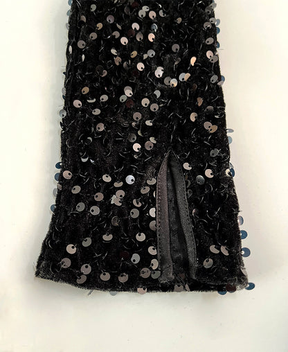 Women's Elegant Sequin Jumpsuit Skirt Stylish Comfort 3