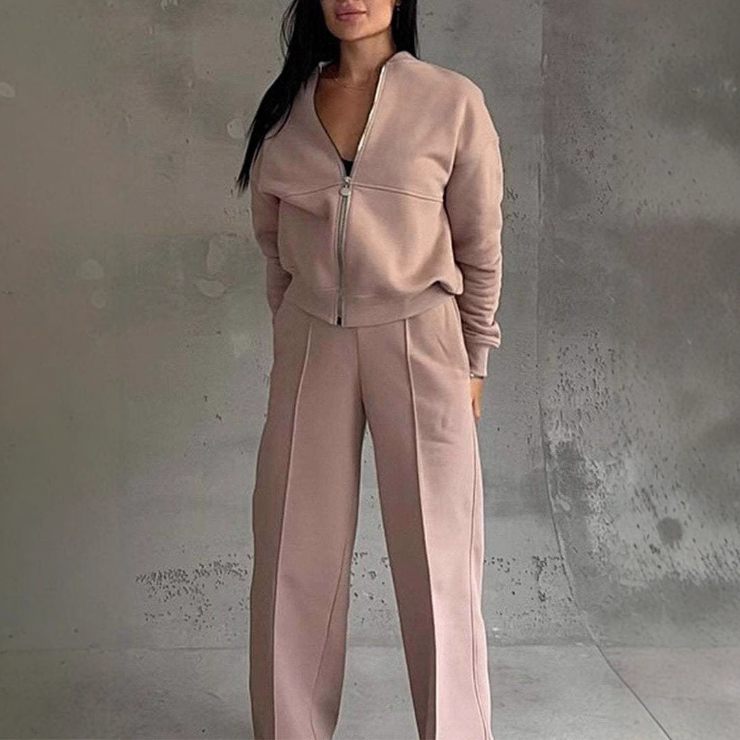 Women's Elegant Minimalist Ensemble Comfortable Soft Fabric 4