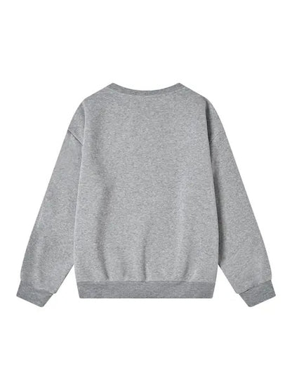 Women's Casual Pullover Sweater with American Football Print Cotton 2