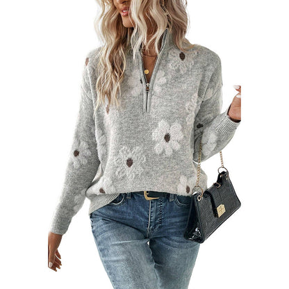 Women's Off-Shoulder Fashion Sweater Chic Comfort Cotton 4