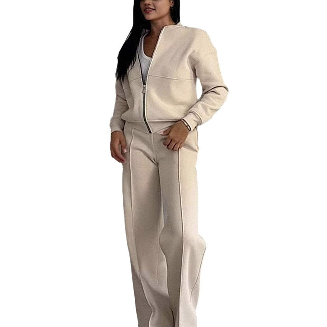 Women's Elegant Minimalist Ensemble Comfortable Soft Fabric 3