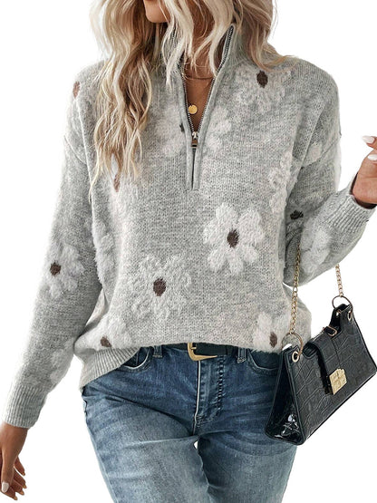 Women's Off-Shoulder Fashion Sweater Chic Comfort Cotton 2