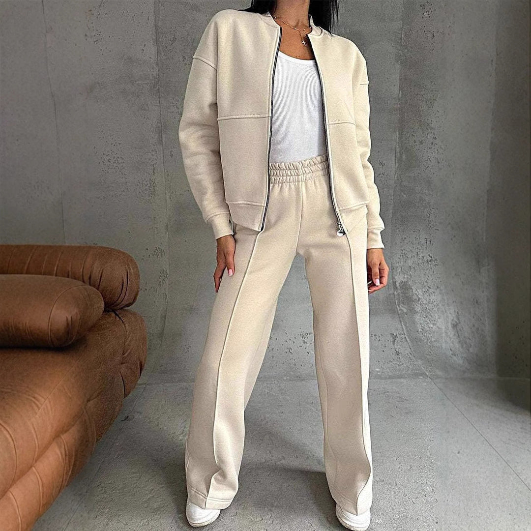 Women's Elegant Minimalist Ensemble Comfortable Soft Fabric 2